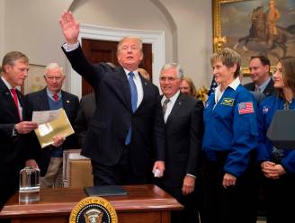 Trump wil weer Amerikaanse astronauten naar de Maan sturen