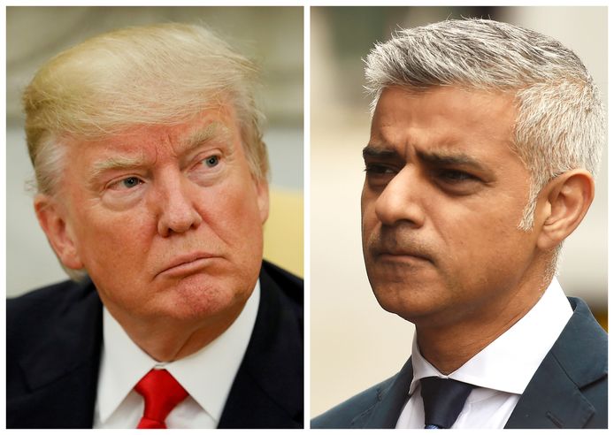 De Londense burgemeester is een scherp criticus van Trump.