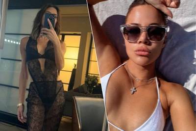 CELEB 24/7. Victoria Beckham poses in lingerie set and Khloé Kardashian braves heatwave