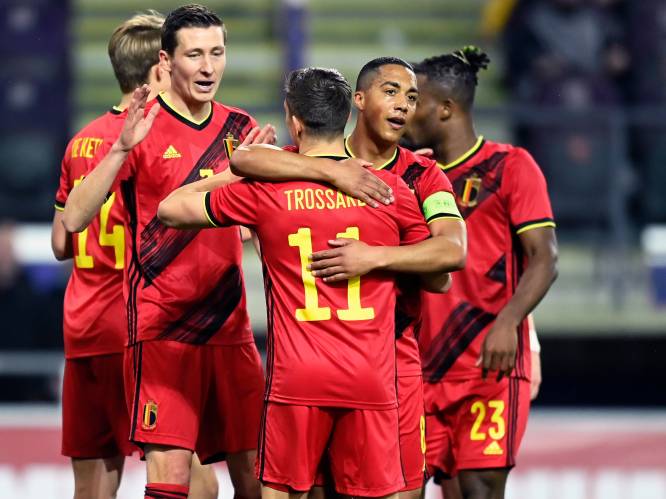 Efficiënte Belgen zetten Burkina Faso makkelijk opzij, Trossard uitblinker met doelpunt en twee assists