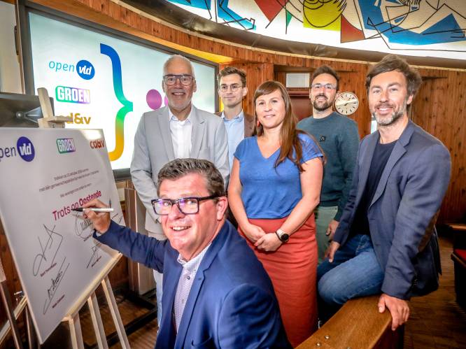 Open VLD, Groen en CD&V trekken in Oostende met de lijst ‘Trots op Oostende’ naar de verkiezingen. “Dit is een positief verhaal”