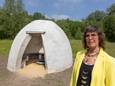 Inhuldiging kunstwerk ‘ Shelter’ van Els Dietvorst  aan het Pliniuspark in Tongeren
