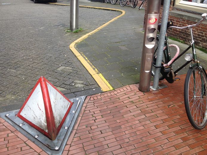 Deze verkeerspiramide levert een bijdrage aan het verkeersluw maken van de Bossche binnenstad.