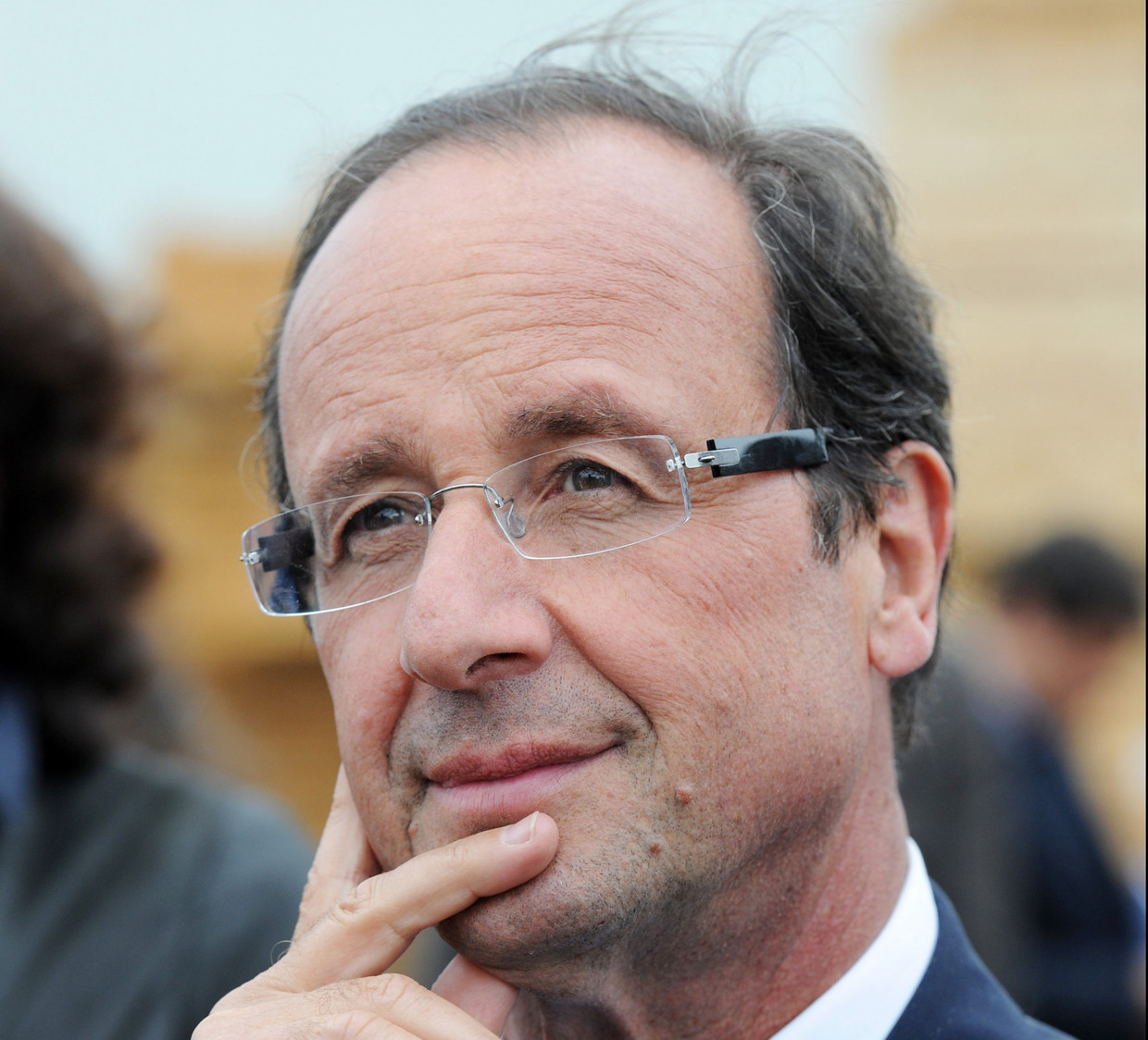 François Hollande. Beeld Photo News