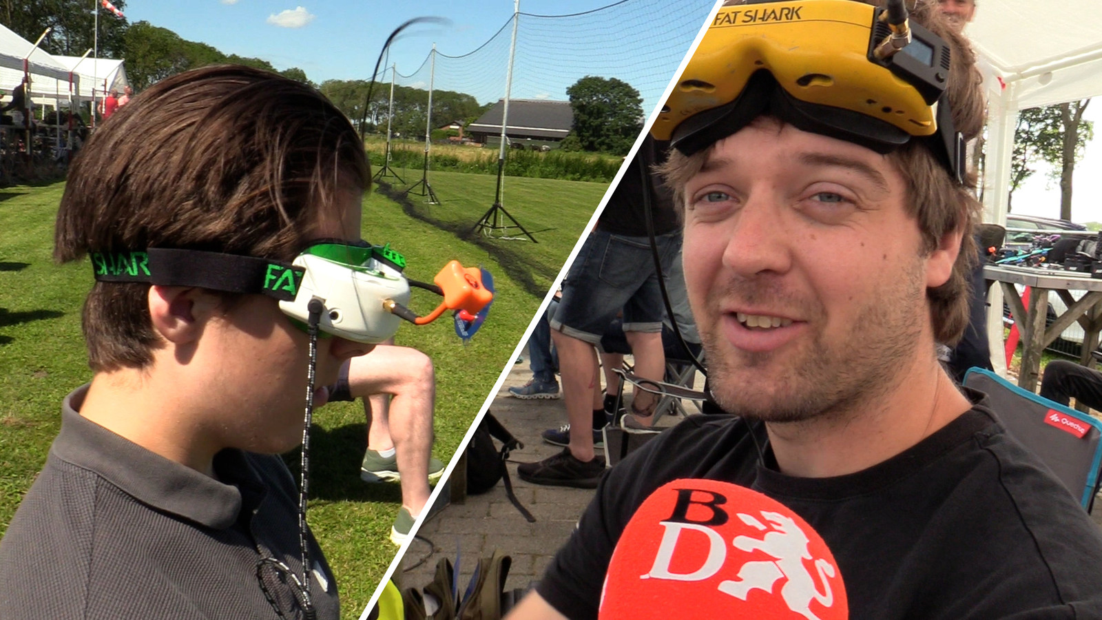 Drones vliegen je om de oren tijdens het NK Drone Racing | Foto ...