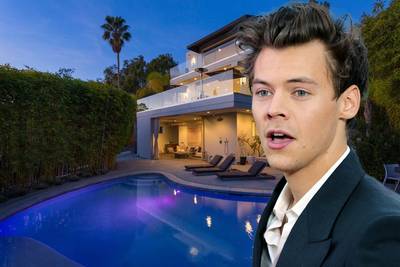 Binnenkijken in het superdeluxe Hollywoodhuis van Harry Styles
