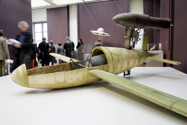 De ‘Barada Jet’ in de Koninklijke Musea voor Schone Kunsten van België in 2005. Beeld AP