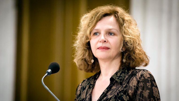 Edith Schippers geeft een toelichting op het vastlopen van de formatiegesprekken. Beeld anp