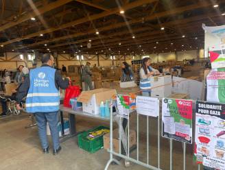 Brussel verzamelt 700 ton hulpgoederen voor Gaza in Brussels Expo: “Actie loopt nog tot en met 5 mei”