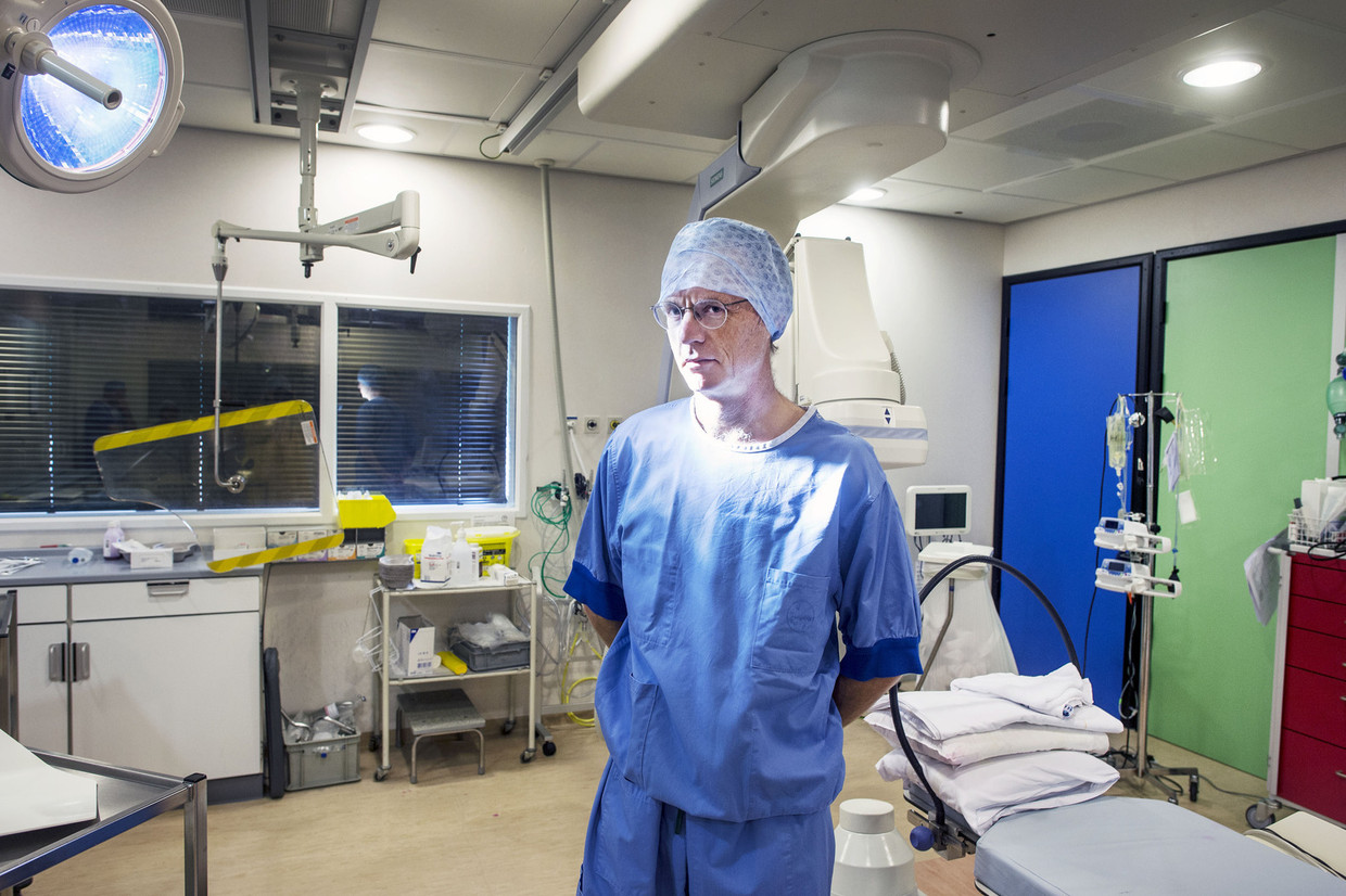 Cardioloog Micon Bijl. Beeld Guus Dubbelman / de Volkskrant