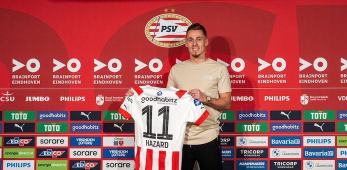 Thorgan Hazard definitief naar PSV.