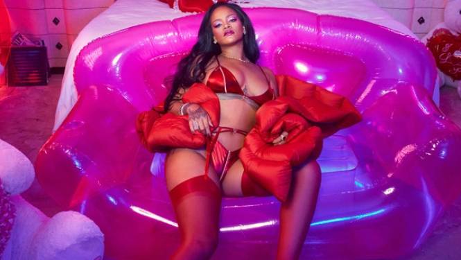 Rihanna dévoile sa nouvelle collection de lingerie pour la Saint-Valentin