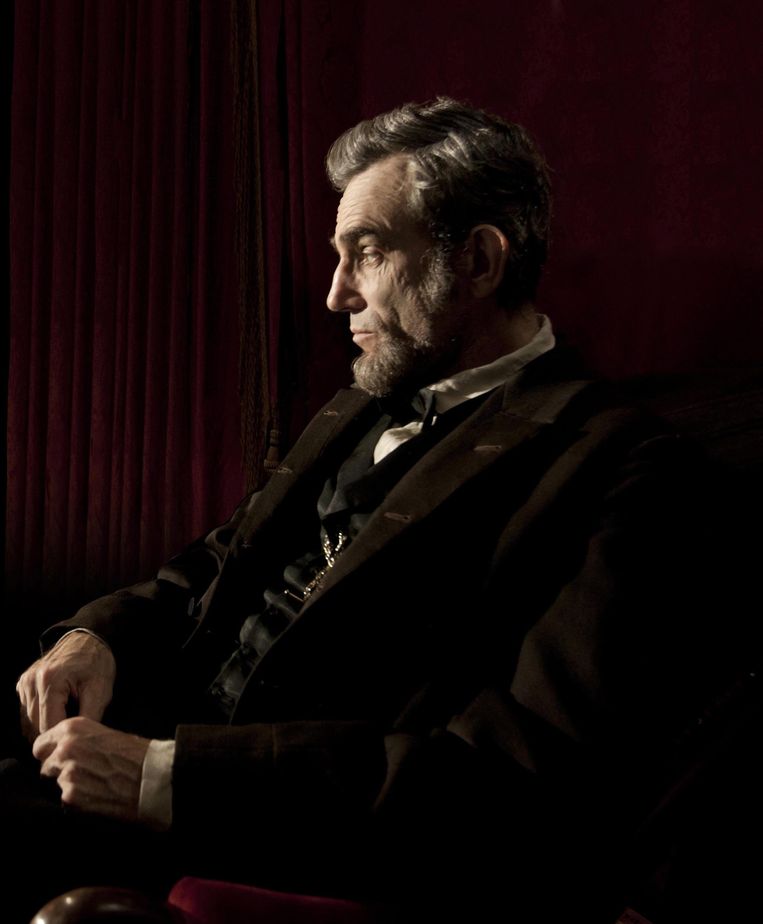 Daniel-Day Lewis als 'Lincoln'. Beeld EPA
