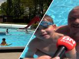Buitenzwembadseizoen geopend: 'Het is nog fris'