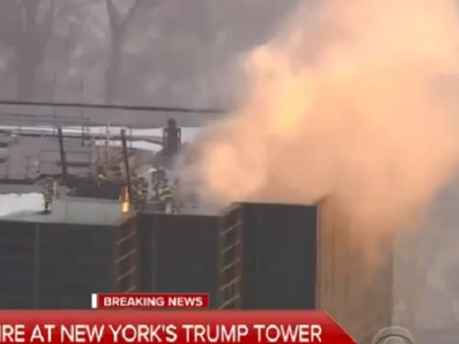 Zwaargewonde na brand op dak Trump Tower
