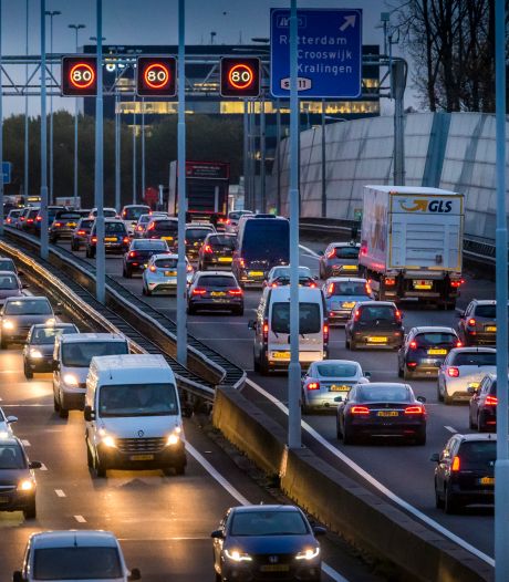 Snelwegen in en om Rotterdam behoren tot de gevaarlijkste van het land