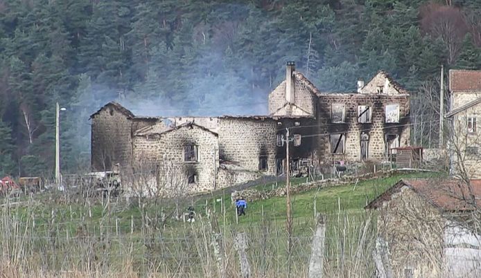 Dader Frédérik Limol (48) stak zijn huis na de nachtelijke schietpartij in brand.