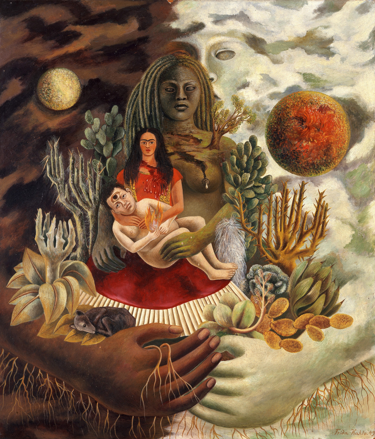 Frida kahlo en de kleuren van het discount leven