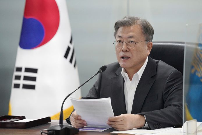 Moon Jae-in, president van Zuid-Korea.