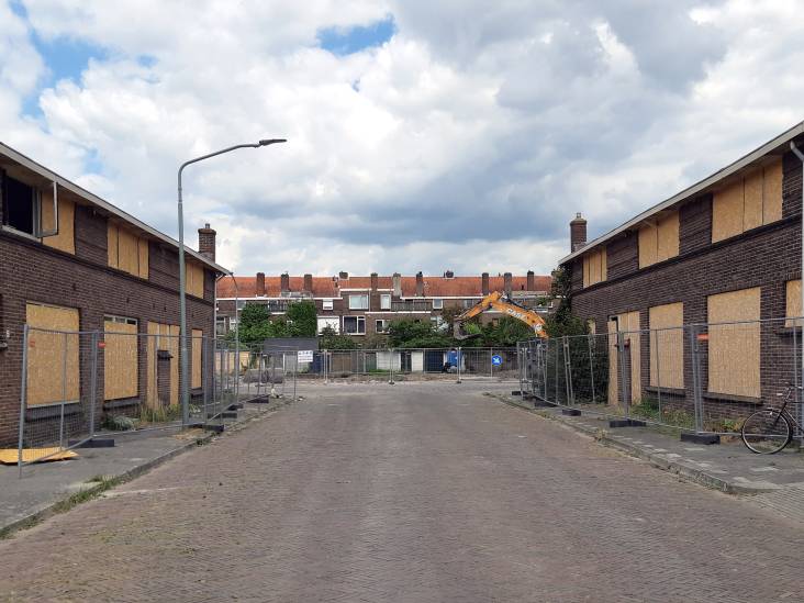 Sloopkogel maakt een einde aan dit Dordtse wijkje, waar het ooit zo leuk wonen was
