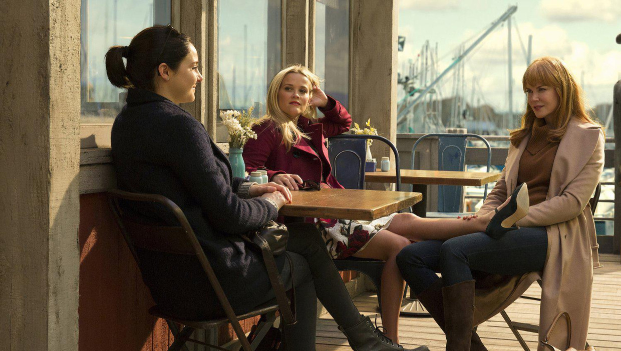 Woodley, Witherspoon en Kidman in Big Little Lies. Beeld HBO