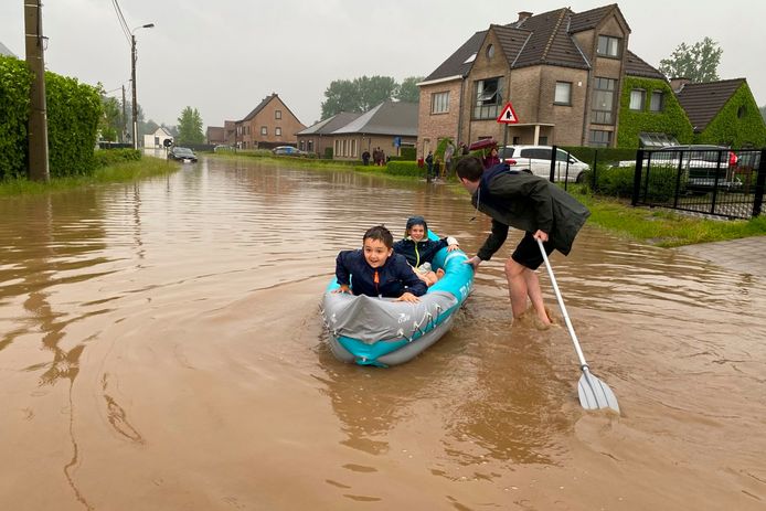 Wolkbreuk Veroorzaakt Immense Wateroverlast En Modderstromen In Lede Tientallen Huizen Kregen Water Binnen Lede Hln Be