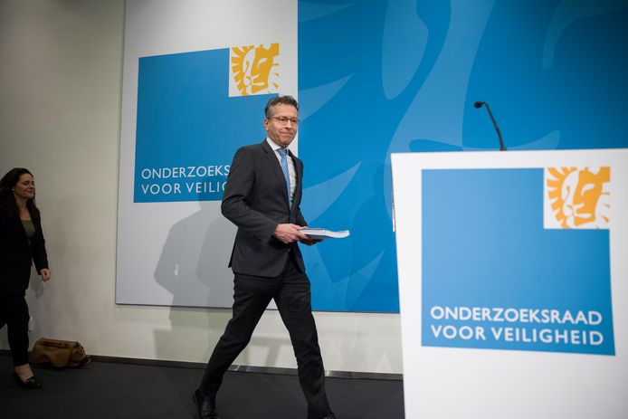 Voorzitter Jeroen Dijsselbloem van de Onderzoeksraad voor Veiligheid.