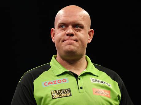 Michael van Gerwen sneuvelt in achtste finales als laatste Nederlander bij Players Championship 12 