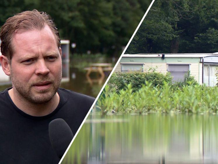 Dijkdoorbraak in Geulle zorgt voor ravage