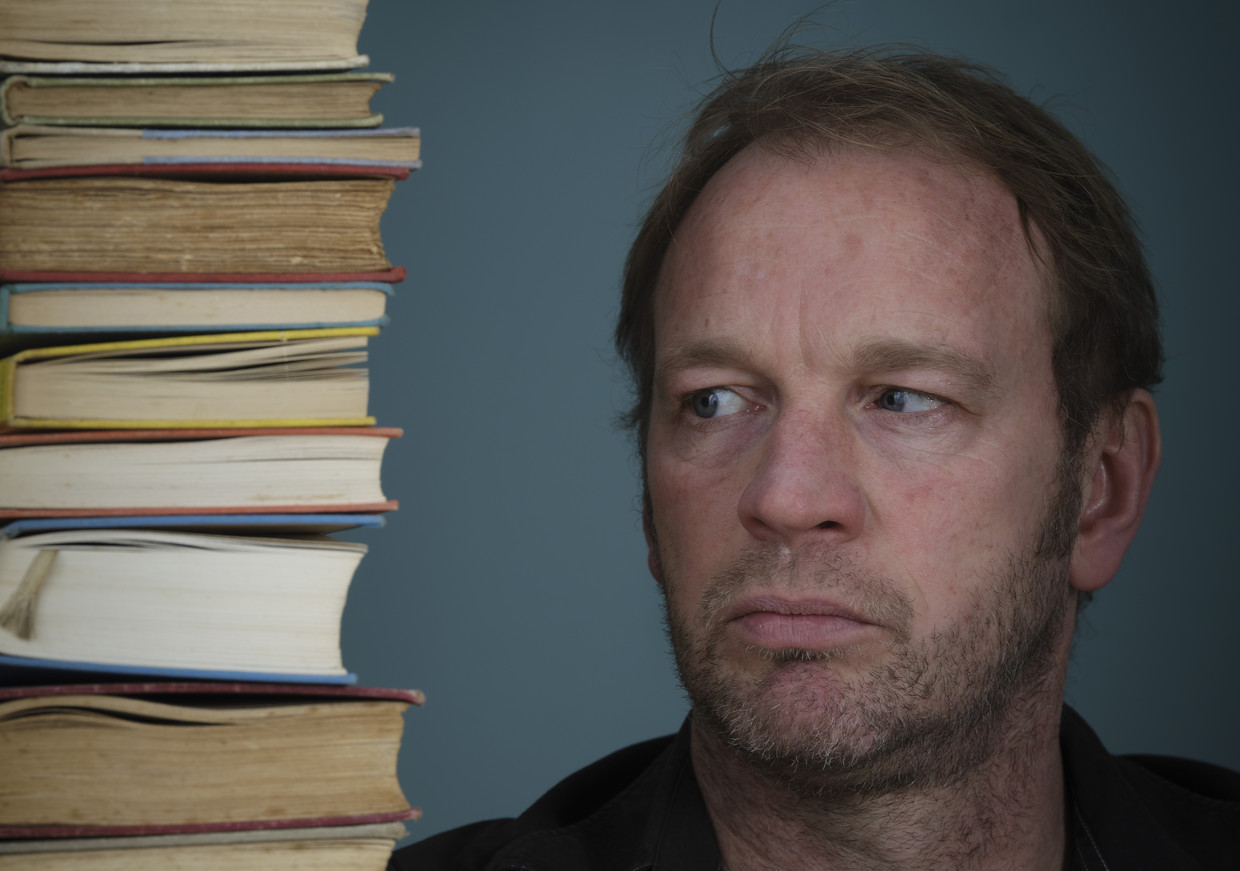 Jan van Mersbergen: “Misschien valt er in mijn volgende boek eindelijk een dode.” Beeld Mark Kohn