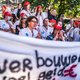 Zorgmedewerkers Amsterdam UMC staken dinsdag weer voor hoger loon