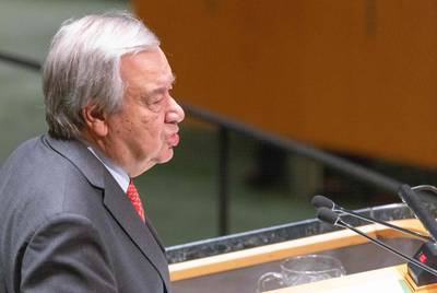 Antonio Guterres: “Notre monde entre dans une ère de chaos”