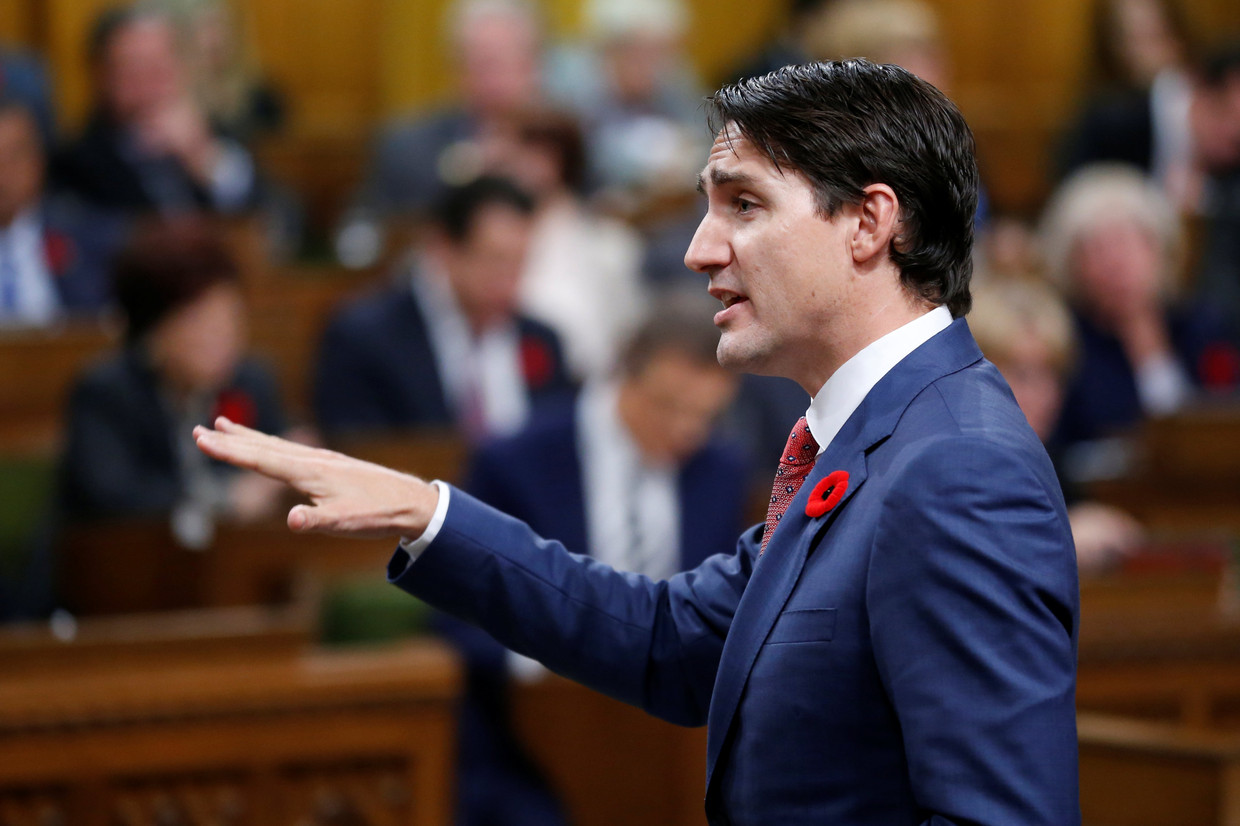 De Canadese premier Justin Trudeau Beeld reuters