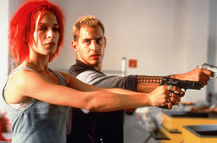 Franka Potente en Moritz Bleibtreu in Lola Rennt. Beeld ANP