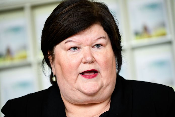 Voormalige minister van Volksgezondheid Maggie De Block (Open Vld).