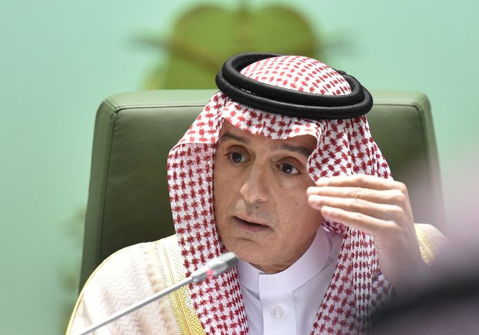 Saudisch minister van Buitenlandse Zaken Adel al-Jubeir.