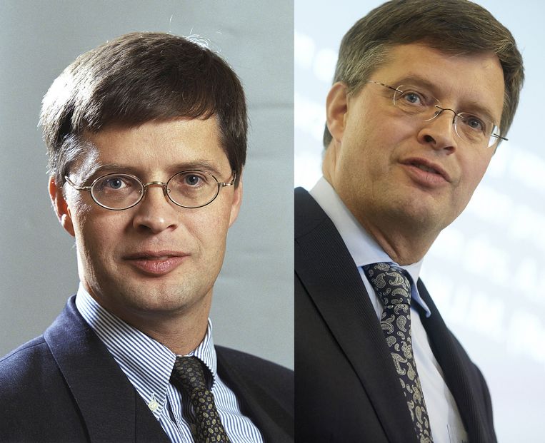 Balkenende in 1998 en in 2013. Beeld ANP