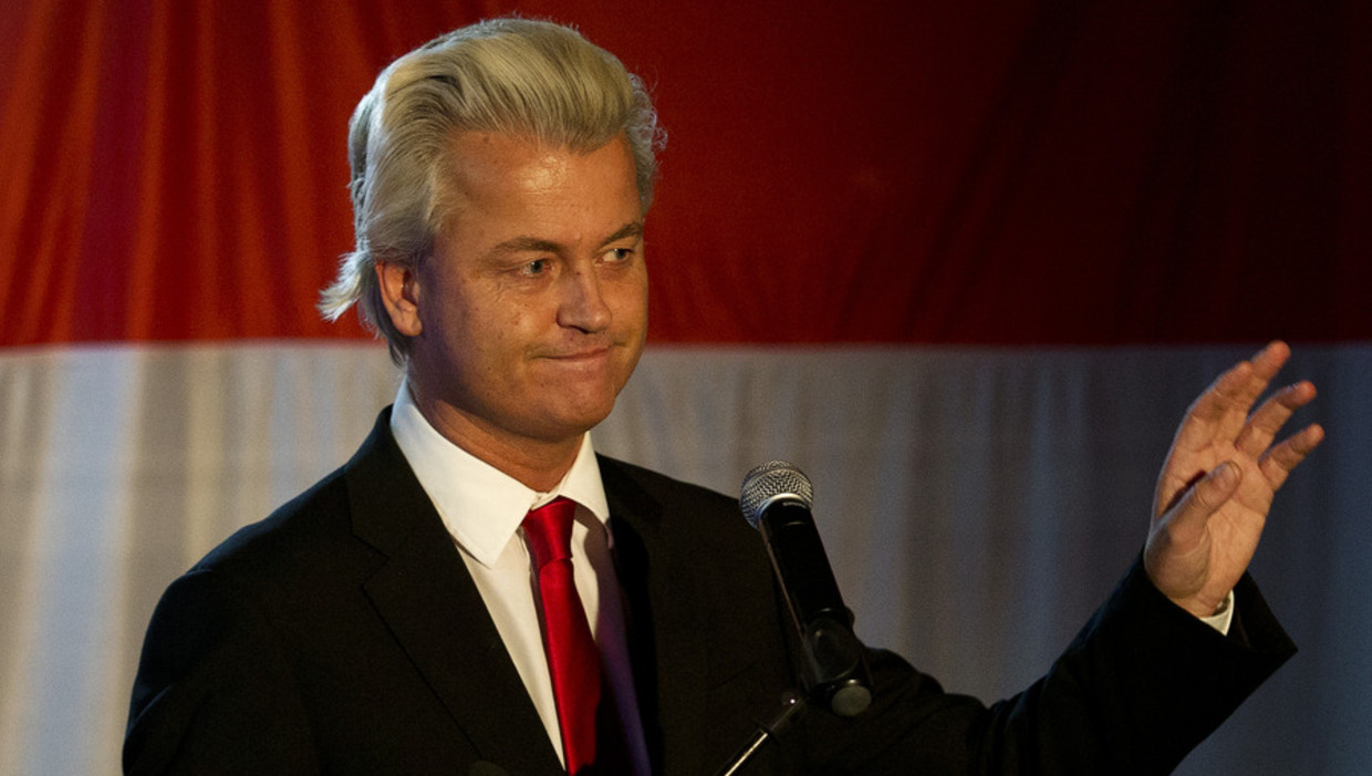 De peilers zaten er voor de PVV zo'n 5 zetels naast. Beeld ANP