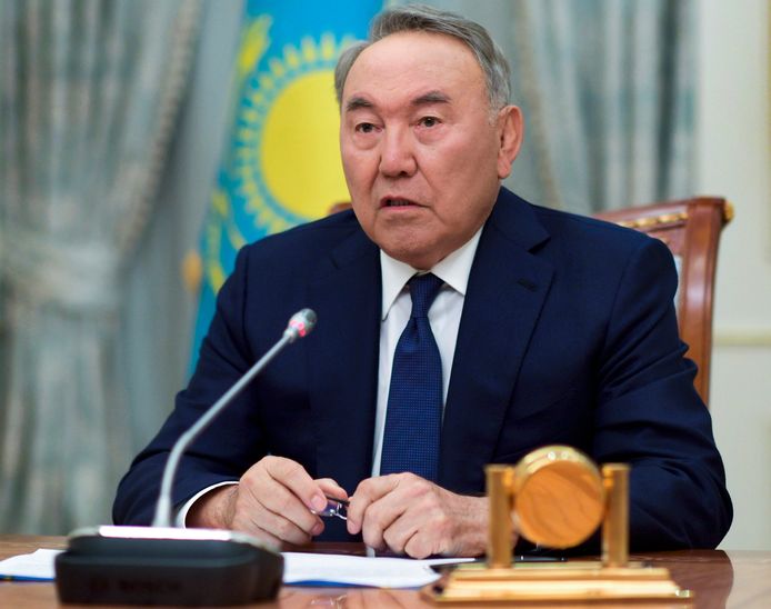 Voormalig president Nursultan Nazarbayev.