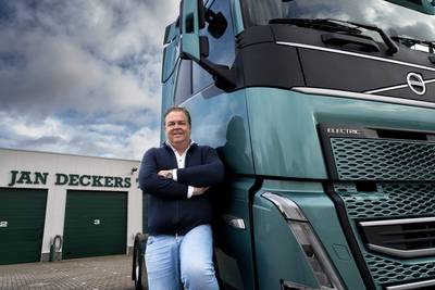 E-truck is nog even wennen: 'Je ziet mensen denken, waar komt die wagen ineens vandaan?’