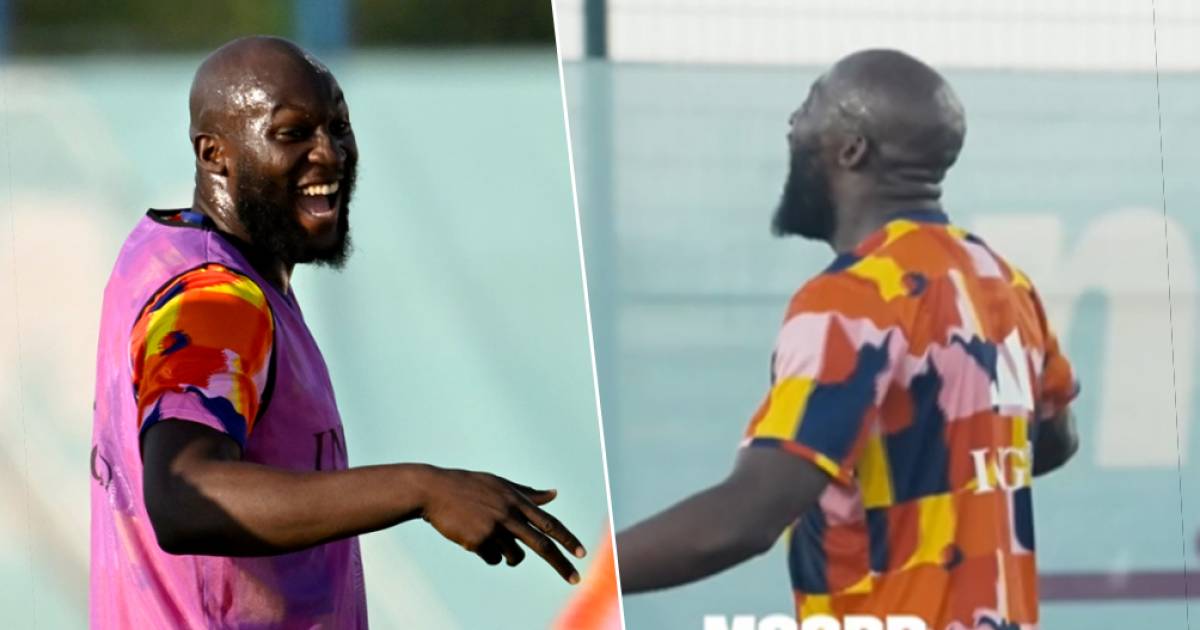 ‘Nessuno lo vuole più di me’: Deliziose foto dell’allenamento mostrano quanto sia affamato Romelu Lukaku |  diavoli Rossi