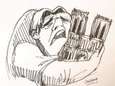 Quasimodo omarmt de Notre-Dame: prachtige tekeningen gaan de wereld rond