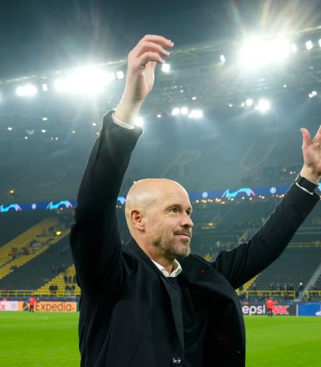 Ten Hag blij met het resultaat: ‘Maar de eerste helft was niet goed’