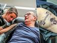 Geert Vervaeke uit Waregem liet een tattoo zetten uit dankbaarheid voor de kans die Agristo Wielsbeke hem bood.