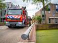In een sloot midden in de Beverwaard is een overleden persoon gevonden.