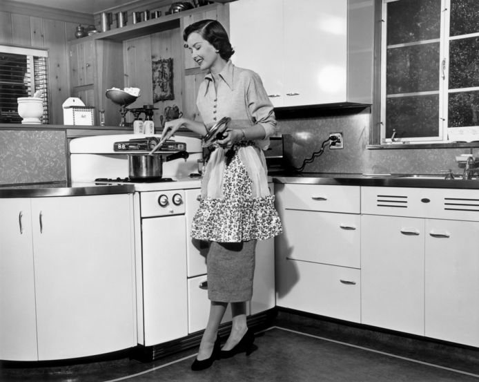 De Tradwive beweging baseert zich naar eigen zeggen op huisvrouwen tijdens de jaren 50.