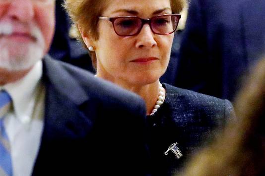 De voormalige VS-ambassadeur voor Oekraïne Marie Yovanovitch.
