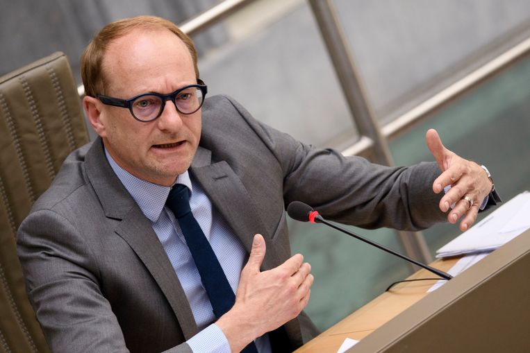 Vlaams minister van Onderwijs Ben Weyts (N-VA). Beeld Photo News
