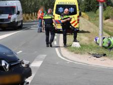 Motorrijder gewond in Lunteren