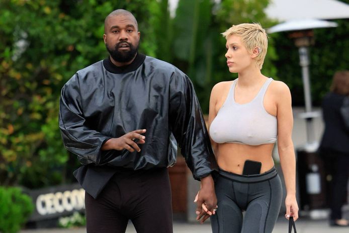 Kanye West en Bianca Censori.